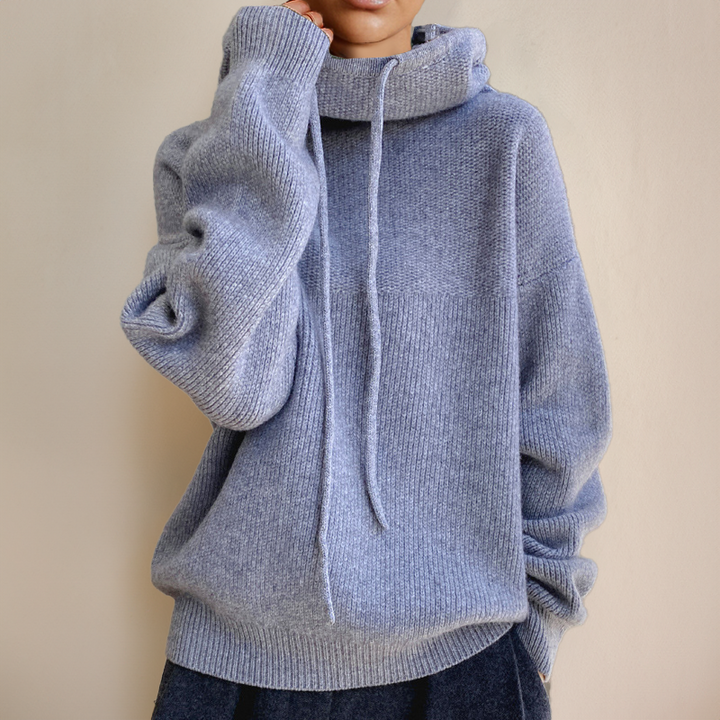 Women's Merino Wool Turtleneck Sweater - Cozy & Sophisticated