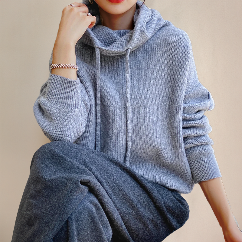 Women's Merino Wool Turtleneck Sweater - Cozy & Sophisticated