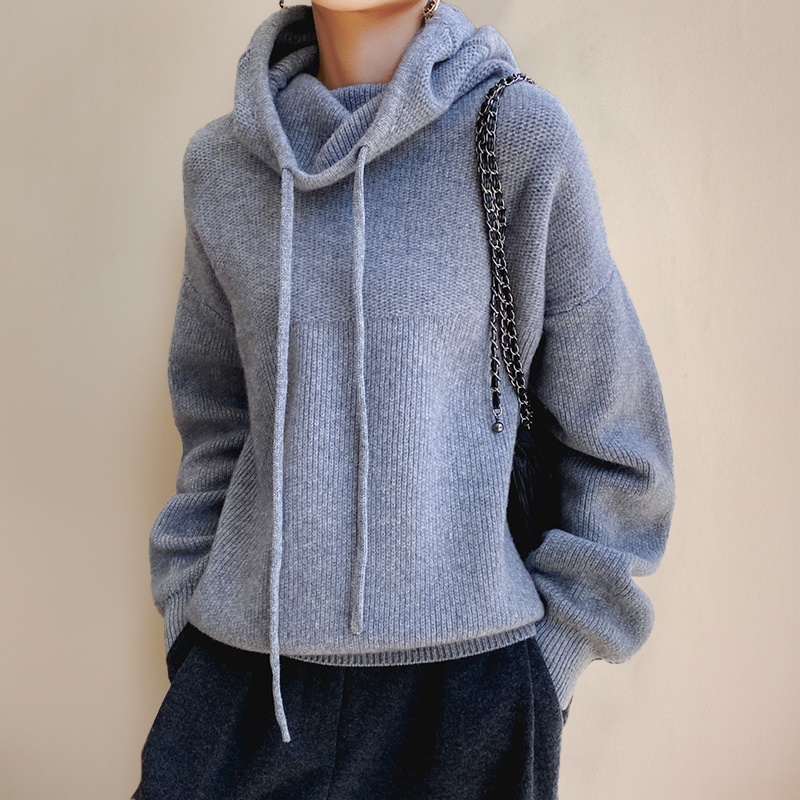 Women's Merino Wool Turtleneck Sweater - Cozy & Sophisticated