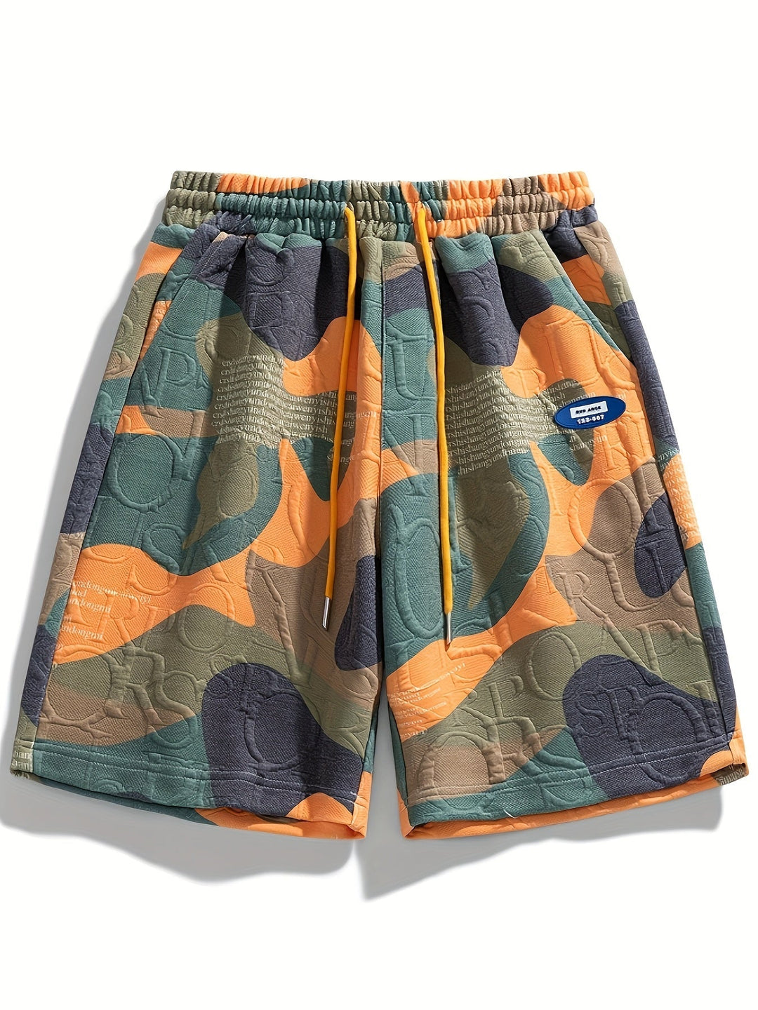Men's Camo Relaxed Shorts – Lightweight Summer Streetwear