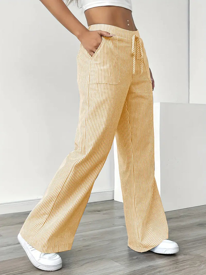 Women's Drawstring Pants - Effortless Everyday Style