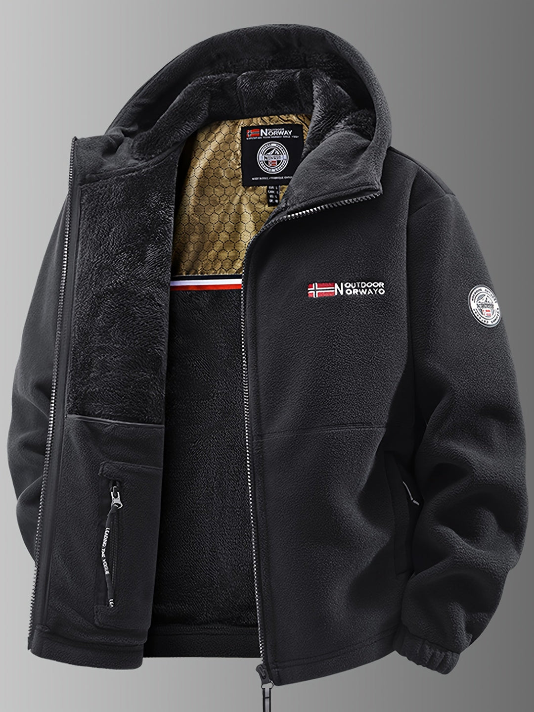 Men's Hunter Outdoor Comfort Jacket - Warm & Durable