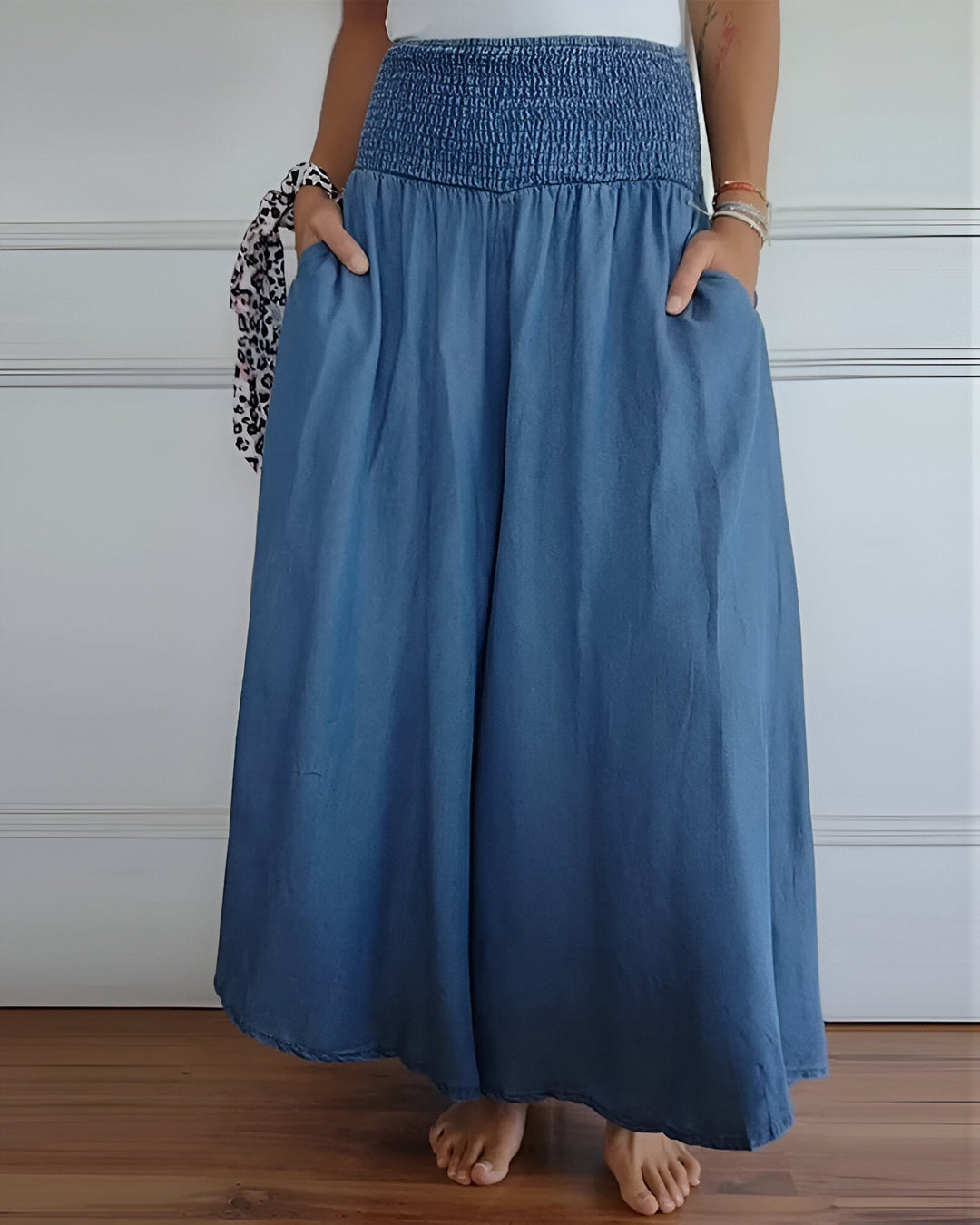 Women's Comfortable Elastic Waist Pants - Everyday Comfort