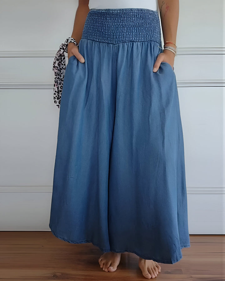 Women's Comfortable Elastic Waist Pants - Everyday Comfort