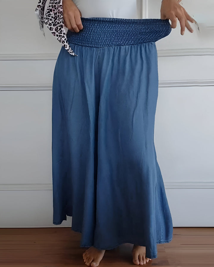 Women's Comfortable Elastic Waist Pants - Everyday Comfort