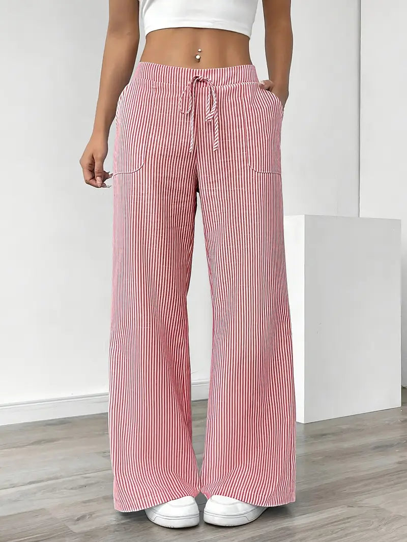Women's Drawstring Pants - Effortless Everyday Style