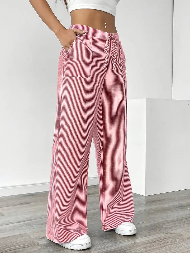 Women's Drawstring Pants - Effortless Everyday Style