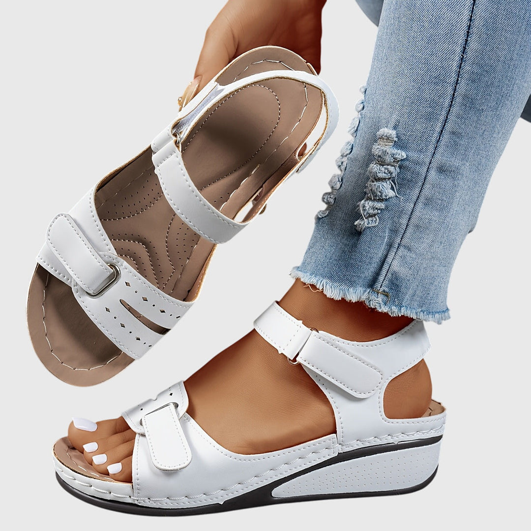 Women's Crystal Orthopedic Sandals - All-Day Comfort