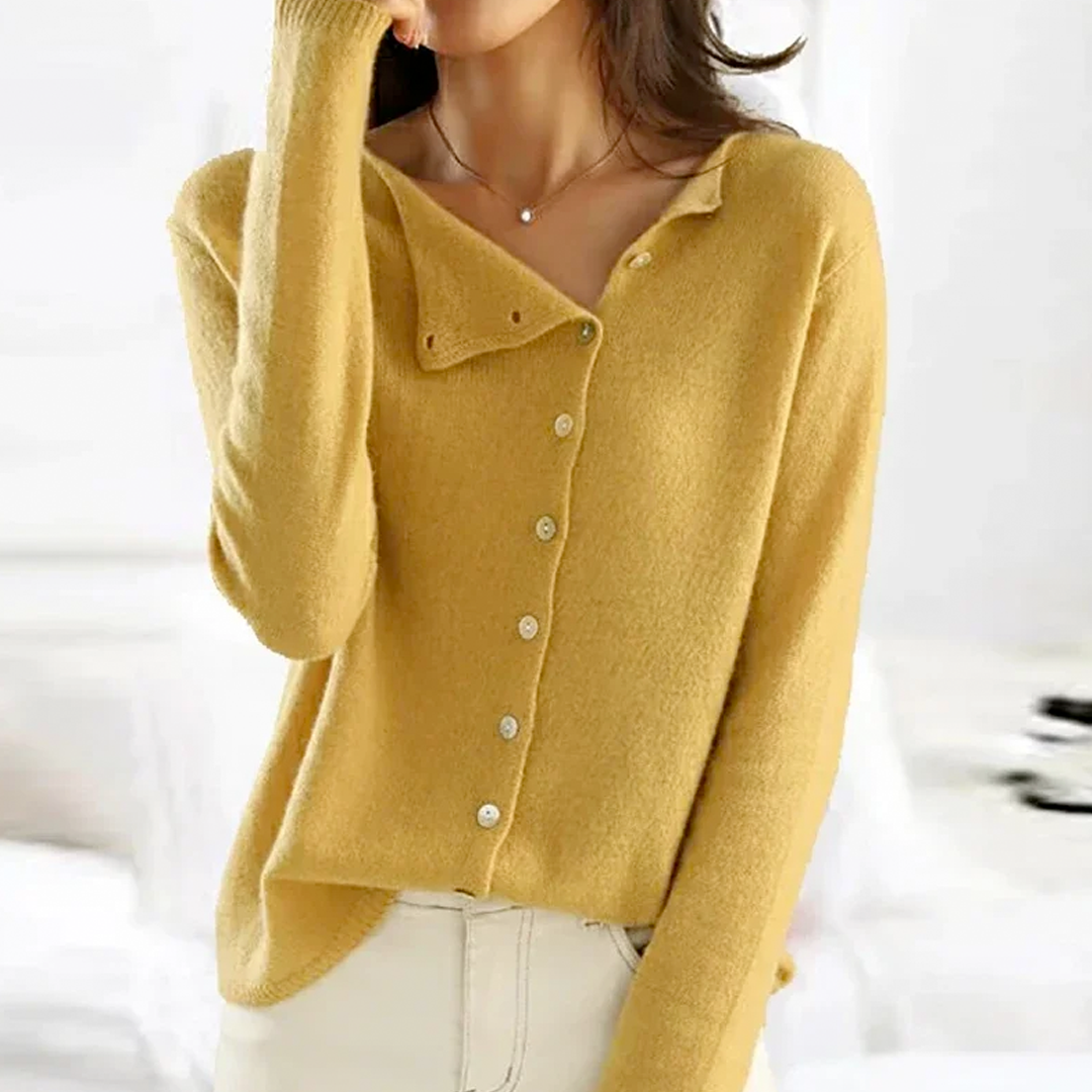Women's Elegant Knit Cardigan - Everyday Layering Essential