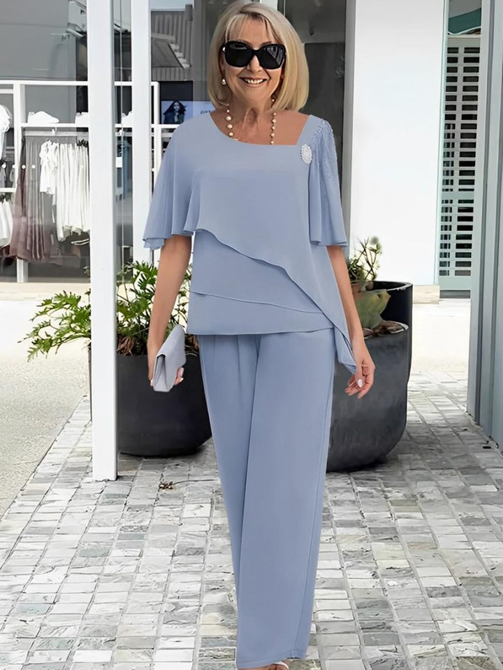 Women's Soft & Comfortable Two-Piece Set - Everyday Elegance