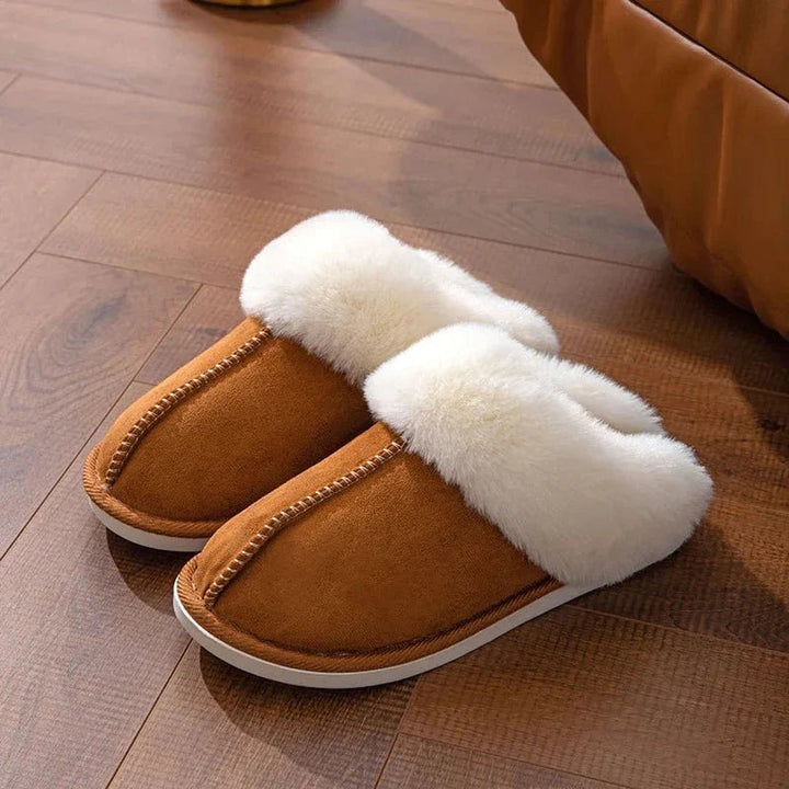 Women's Hailey Fur-Lined House Slippers - Cozy Warmth