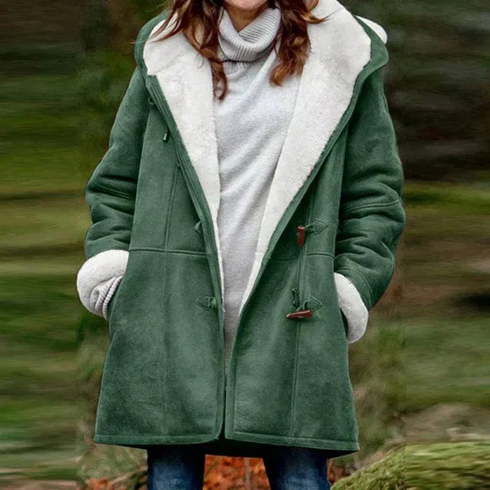 Women's Emily Fur-Lined Coat - Elegant Winter Warmth