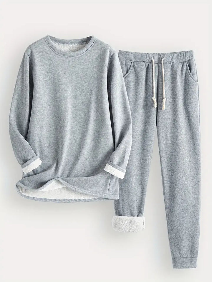 Women's Riley Cozy Fleece-Lined Lounge Set - All-Day Comfort