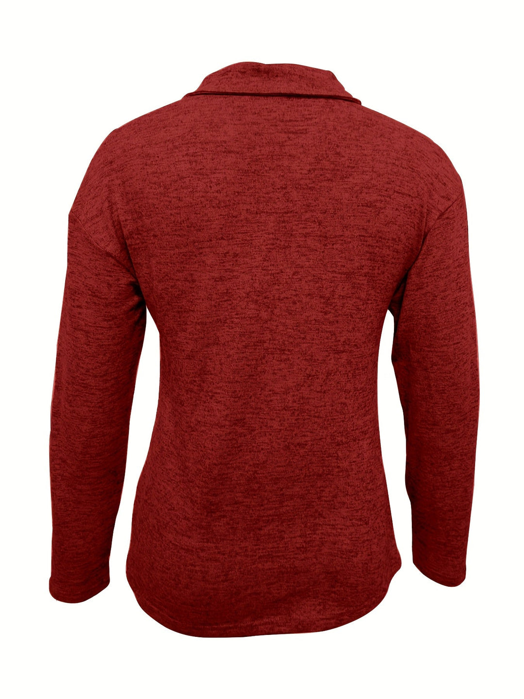 Women's Zip Collar Blouse - Effortless Everyday Style