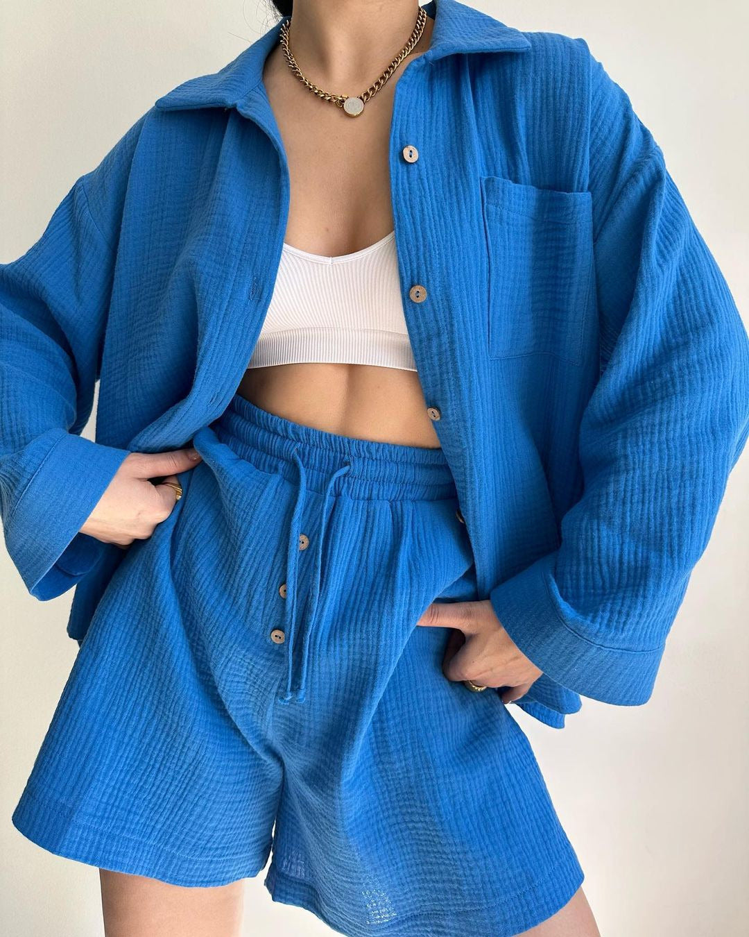 Women's Breezy Two-Piece Set - Effortless Summer Style