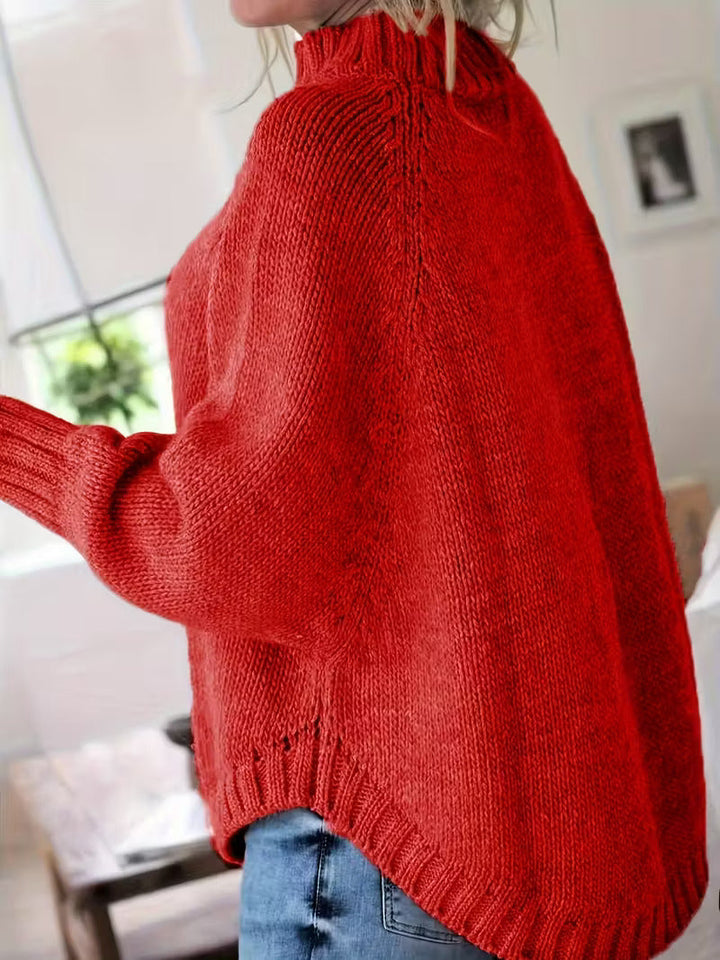 Women's Chunky Knit Sweater - Cozy Everyday Essential