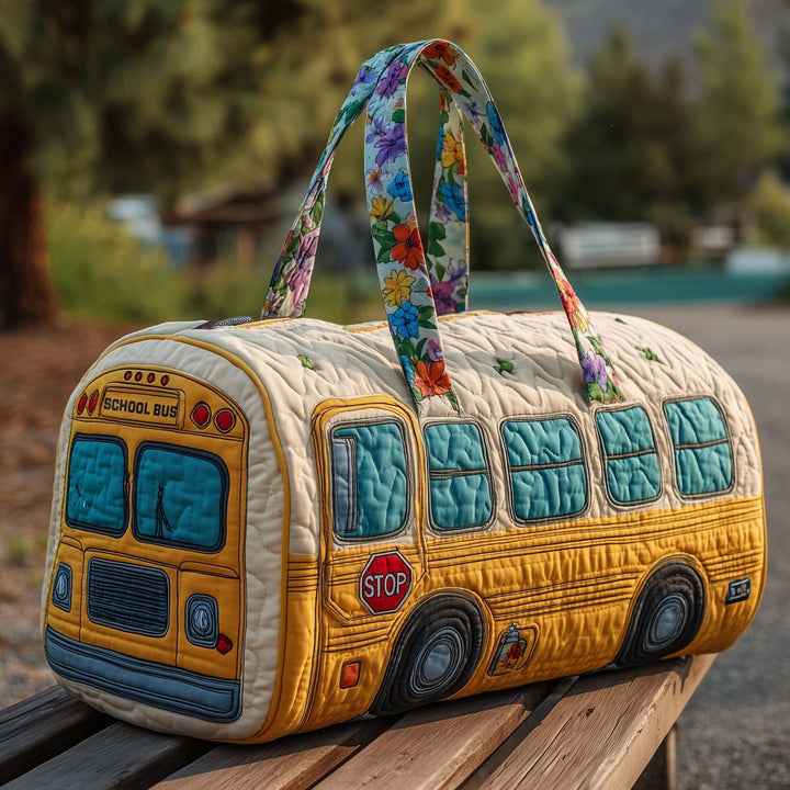 Women's Padded Travel Bag - Artisan Print for Stylish Weekends