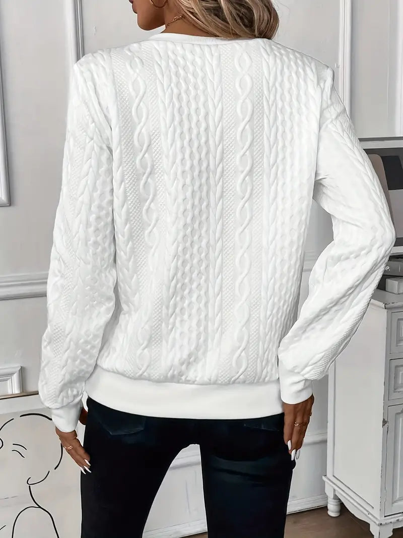 Women's Cozy Relaxed-Fit Sweater - Everyday Warmth