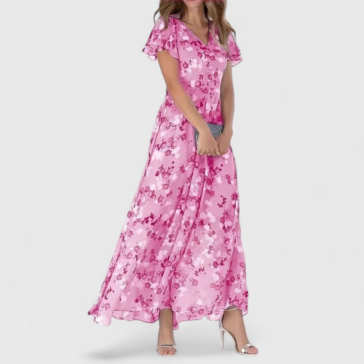 Women's Maternity Maxi Dress - Breathable & Flattering Everyday Style