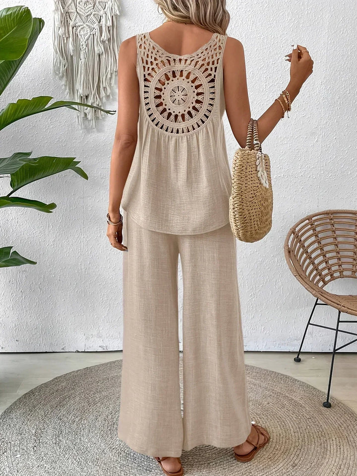 Women's Elowen Tank and Pants Set – All-Day Chic Style