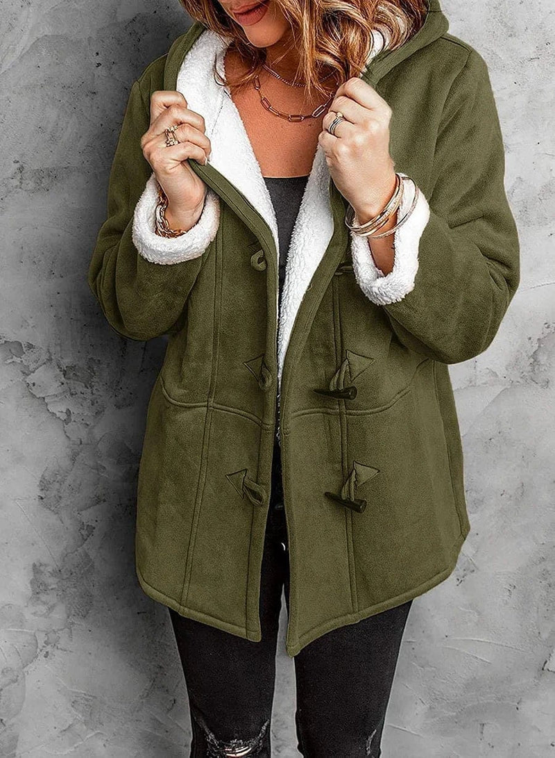 Women's Emily Fur-Lined Coat - Elegant Winter Warmth