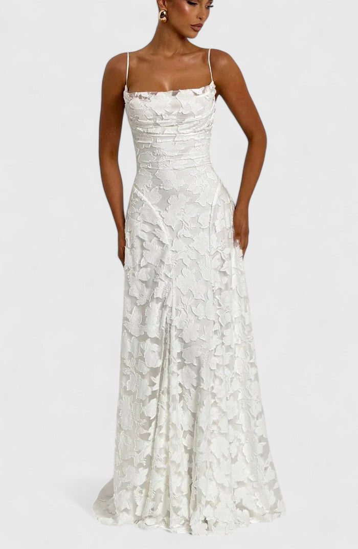 Women's Cowl Neck Maxi Dress - Elegant & Effortless
