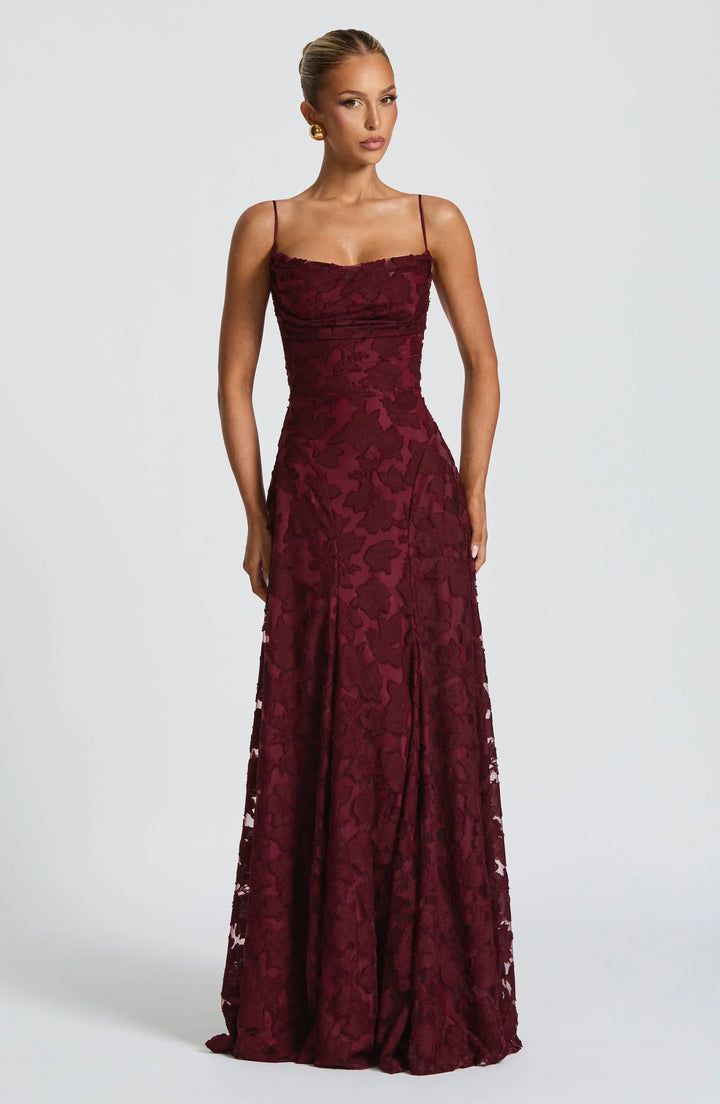 Maroon Dresses