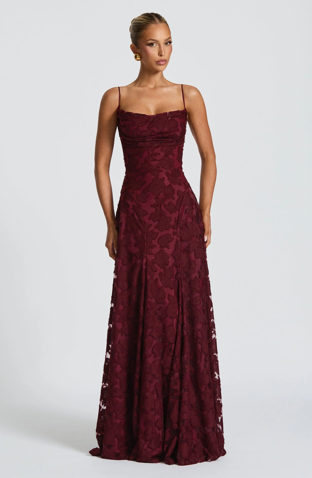 Women's Elegant Maxi Dress - Effortless Party Style