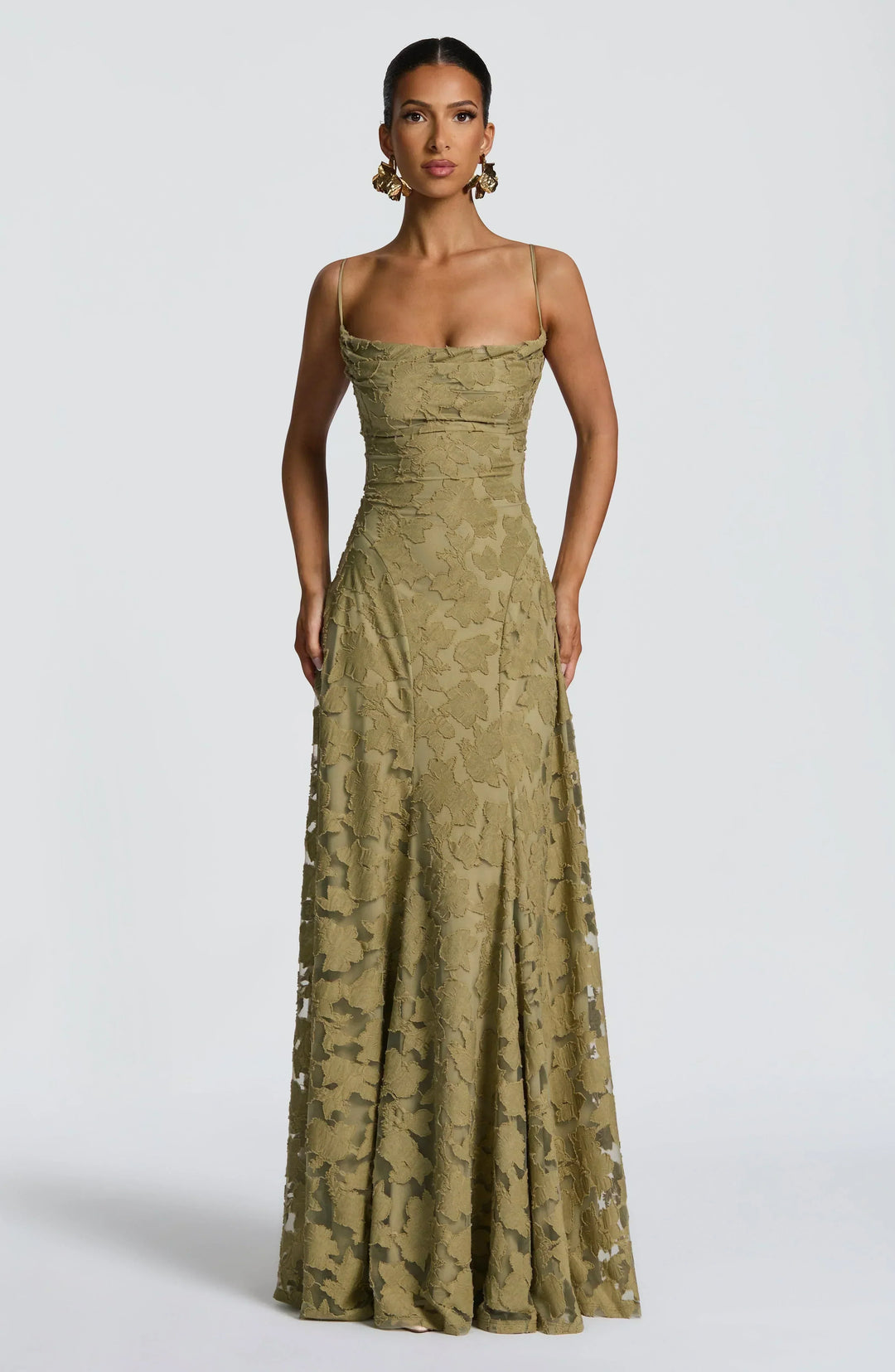 Women's Elegant Maxi Dress - Effortless Party Style