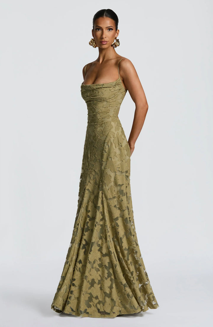 Women's Elegant Maxi Dress - Effortless Party Style