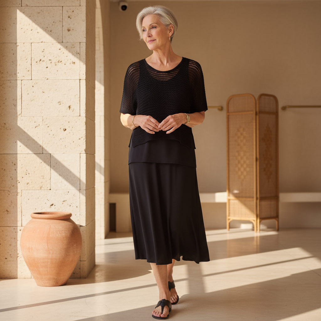 Women's Emberlyn Classy Two-Piece Set - Timeless Elegance