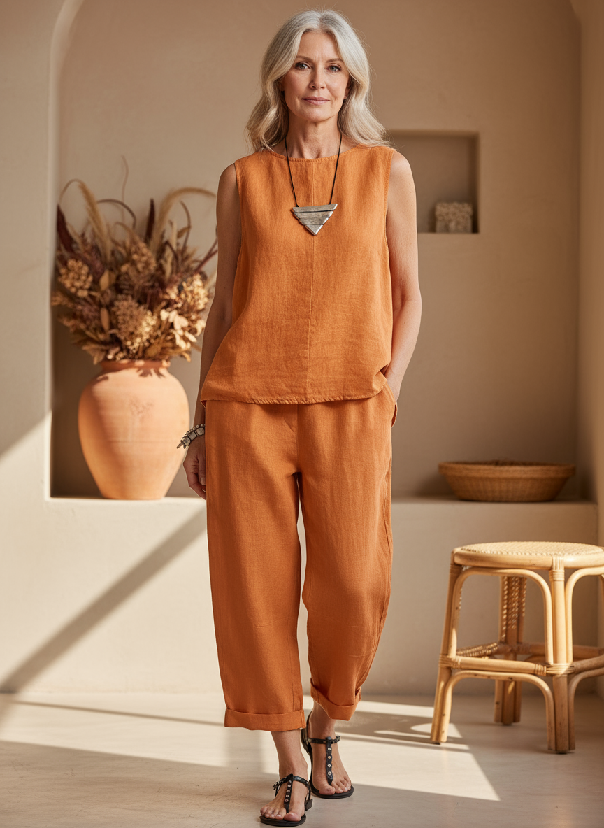 Women's Casual Two-Piece Set - Effortless Everyday Style