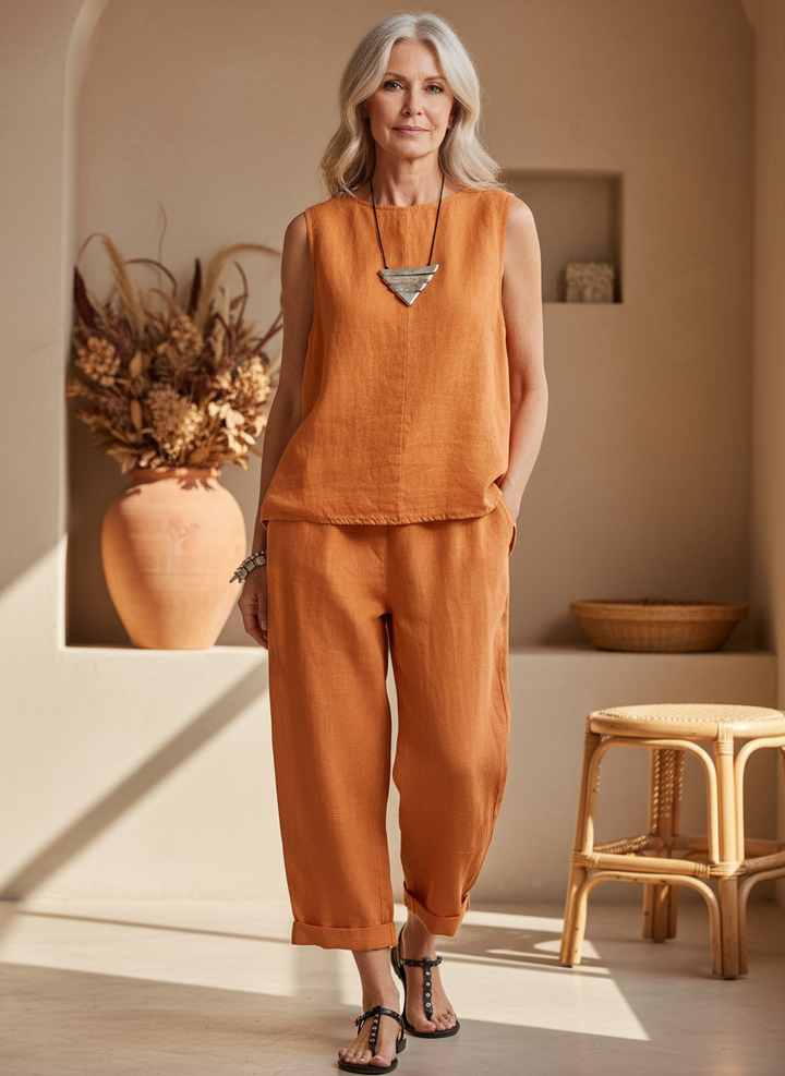 Women's Casual Two-Piece Set - Effortless Everyday Style