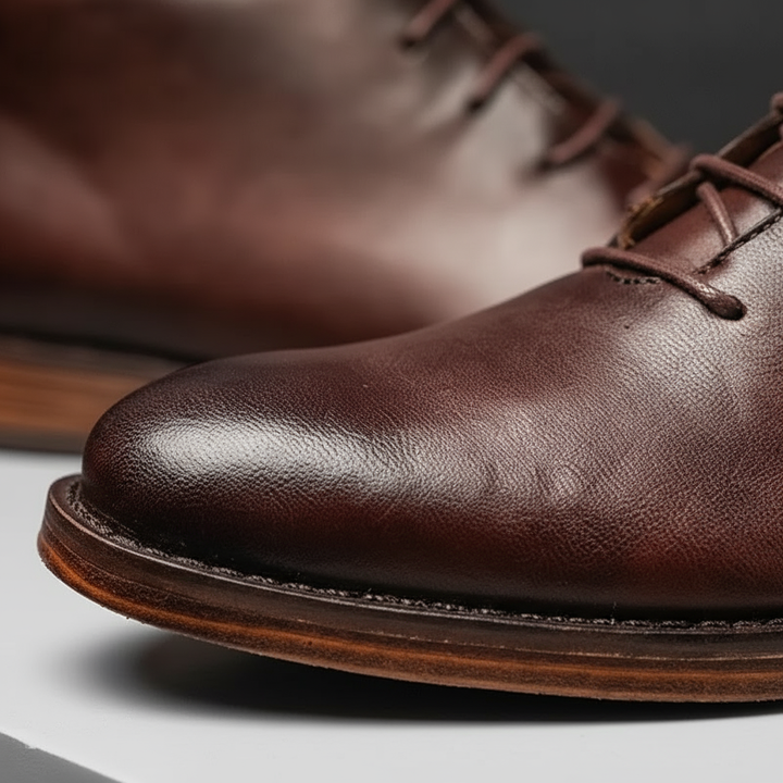 Men's Full-Grain Leather Boots – Goodyear-Welted Dress Boots