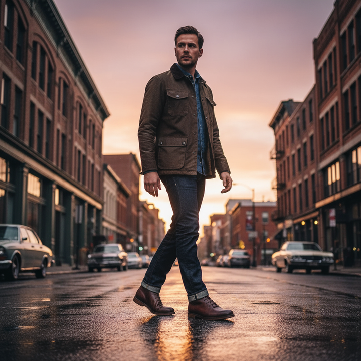 Men's Full-Grain Leather Boots – Goodyear-Welted Dress Boots