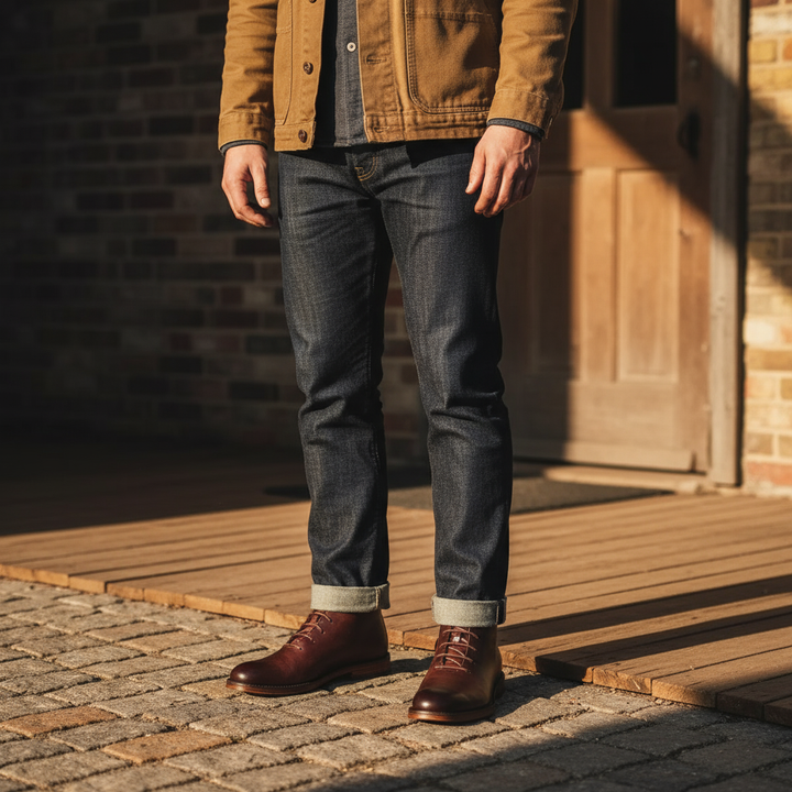 Men's Full-Grain Leather Boots – Goodyear-Welted Dress Boots