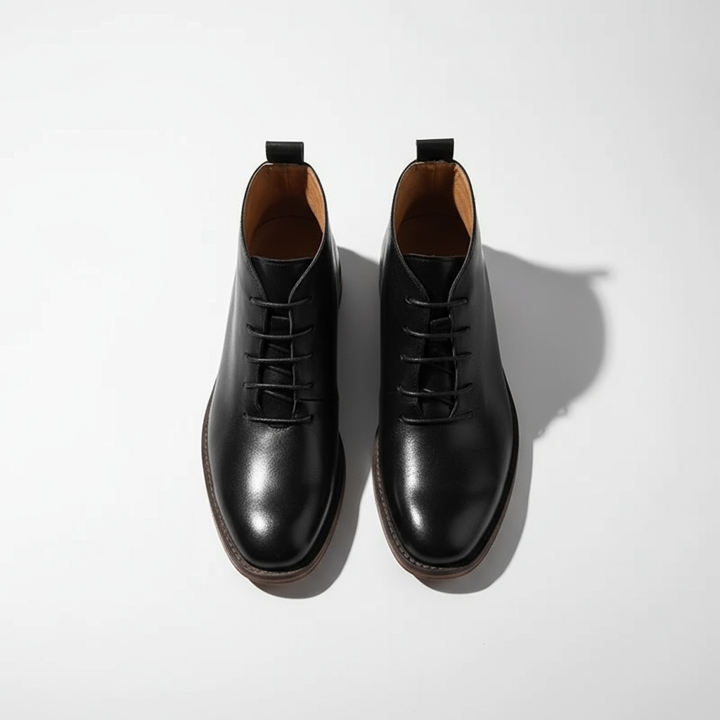 Men's Full-Grain Leather Boots – Goodyear-Welted Dress Boots