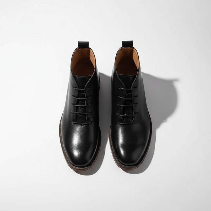 Men's Full-Grain Leather Boots – Goodyear-Welted Dress Boots