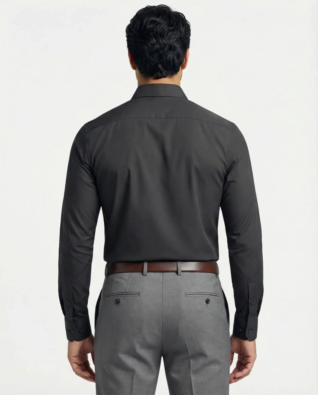 Men's Stretch Dress Shirt – Wrinkle-Resistant Office Shirt