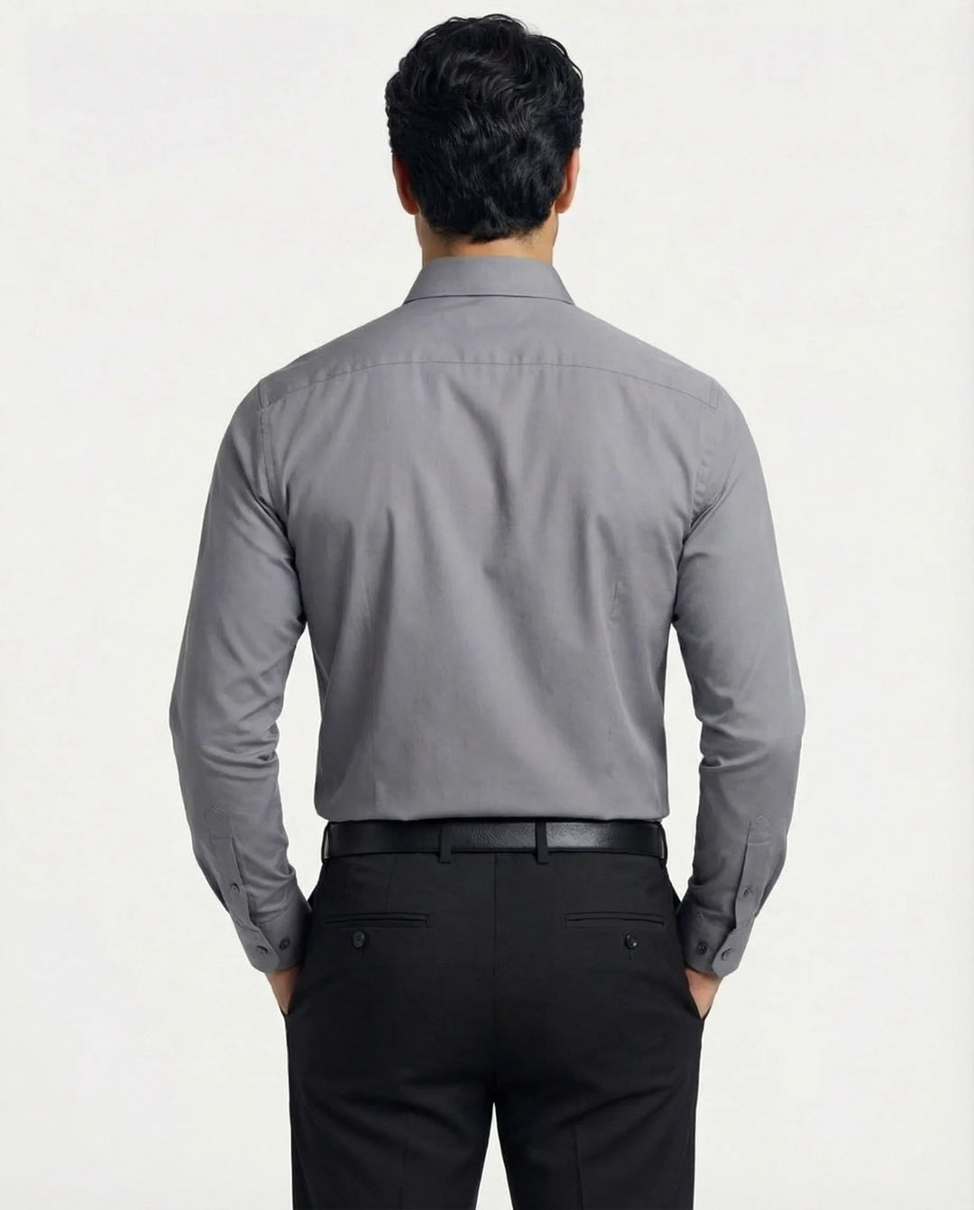 Men's Stretch Dress Shirt – Wrinkle-Resistant Office Shirt