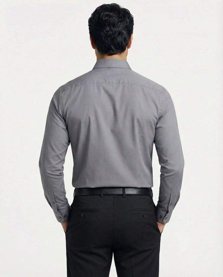 Men's Stretch Dress Shirt – Wrinkle-Resistant Office Shirt