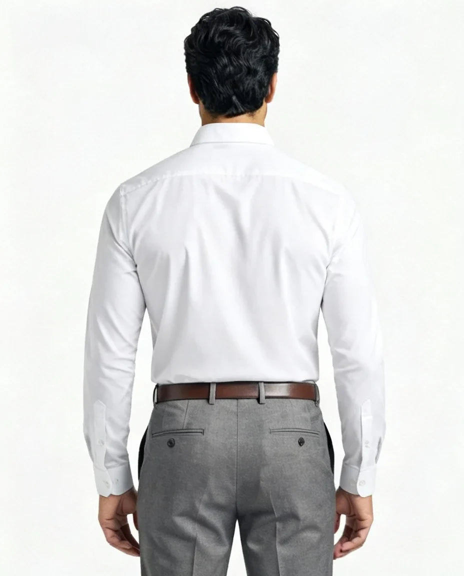 Men's Stretch Dress Shirt – Wrinkle-Resistant Office Shirt