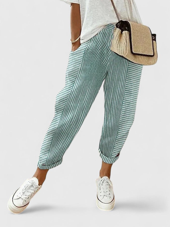 Women's Lightweight Comfort Pants - Everyday Warm Weather Style