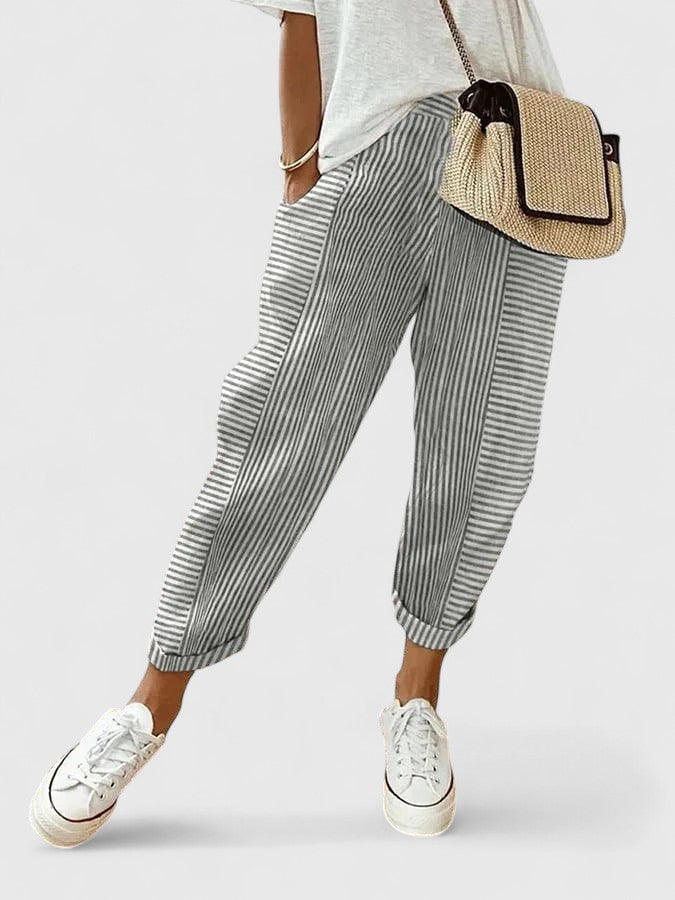 Women's Lightweight Comfort Pants - Everyday Warm Weather Style