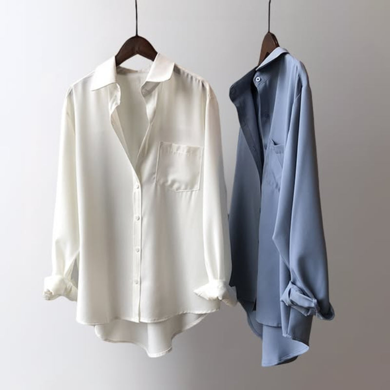 Women's Silk Blouse - Timeless Elegance for Every Occasion