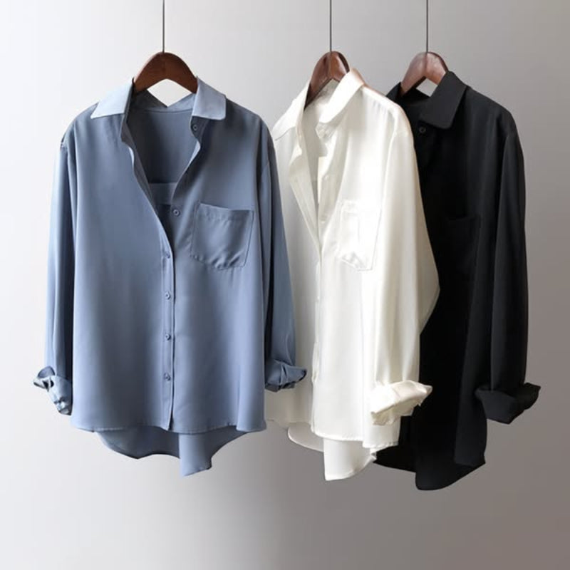 Women's Silk Blouse - Timeless Elegance for Every Occasion