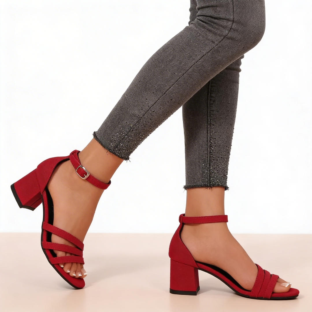 Women's Elegant Comfortable Heels - Perfect for Work & Events
