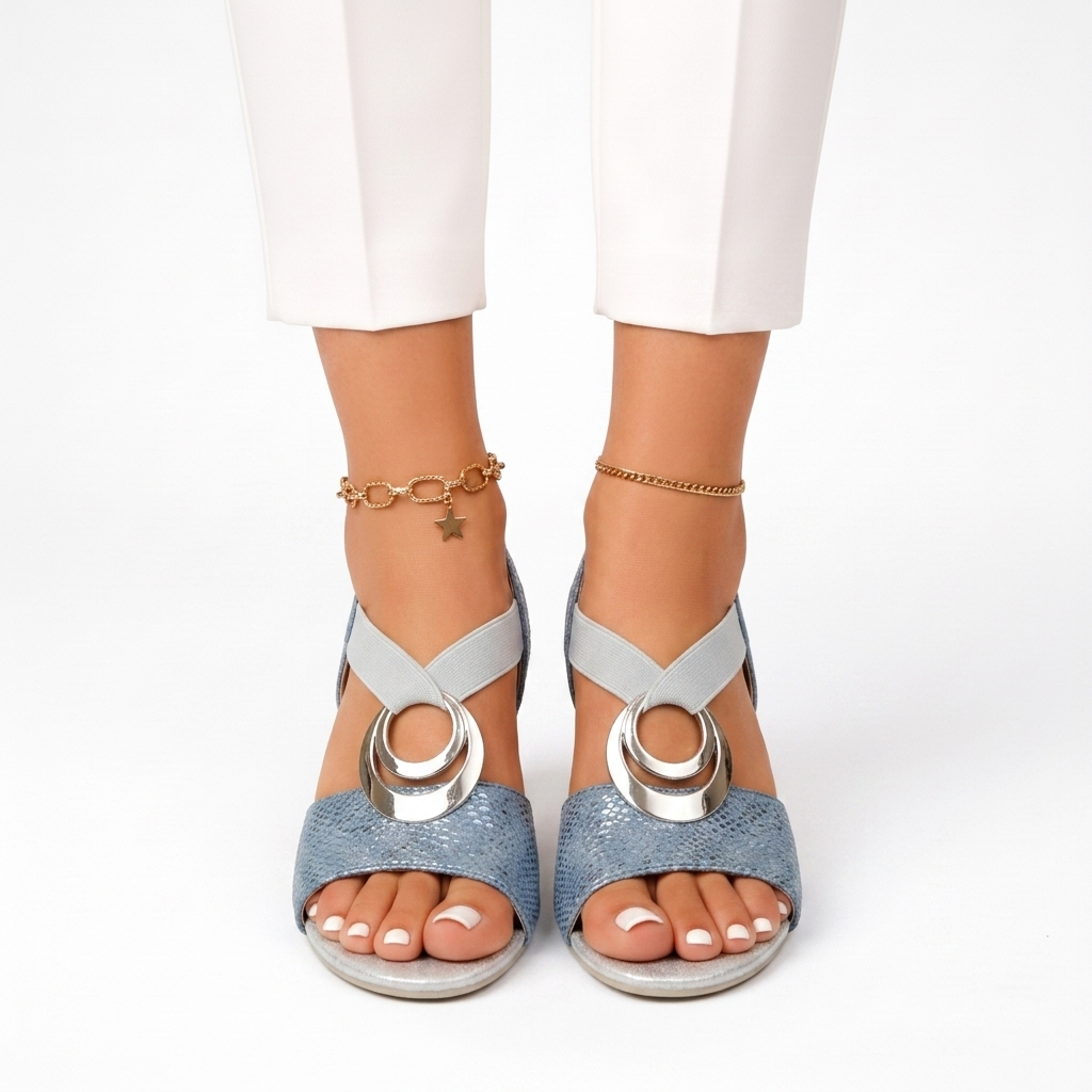 Women's Orthopedic Heeled Sandals - All Day Comfort