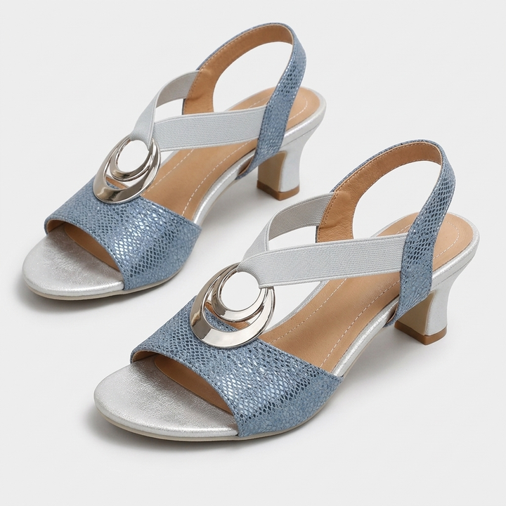 Women's Orthopedic Heeled Sandals - All Day Comfort