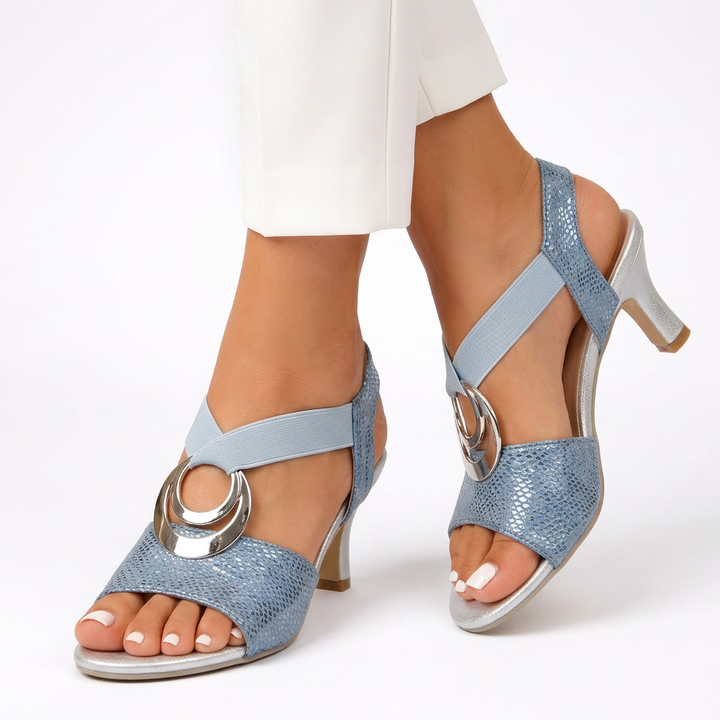 Women's Orthopedic Heeled Sandals - All Day Comfort